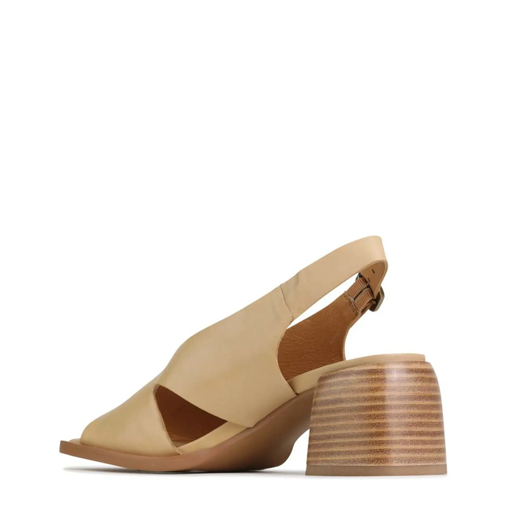 EOS Footwear Block Heels|Heeled Sandals>ISADORA LEATHER BLOCK HEEL SANDALS