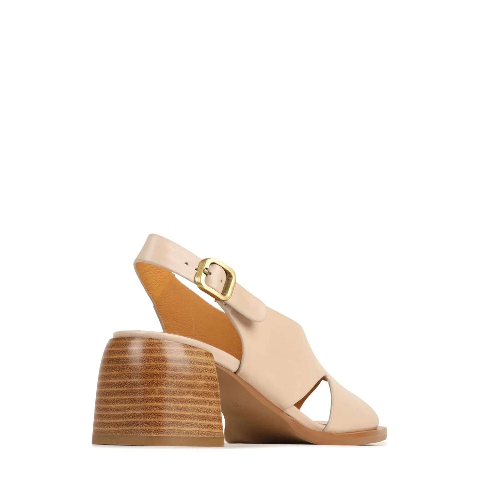 EOS Footwear Block Heels|Heeled Sandals>ISADORA LEATHER BLOCK HEEL SANDALS