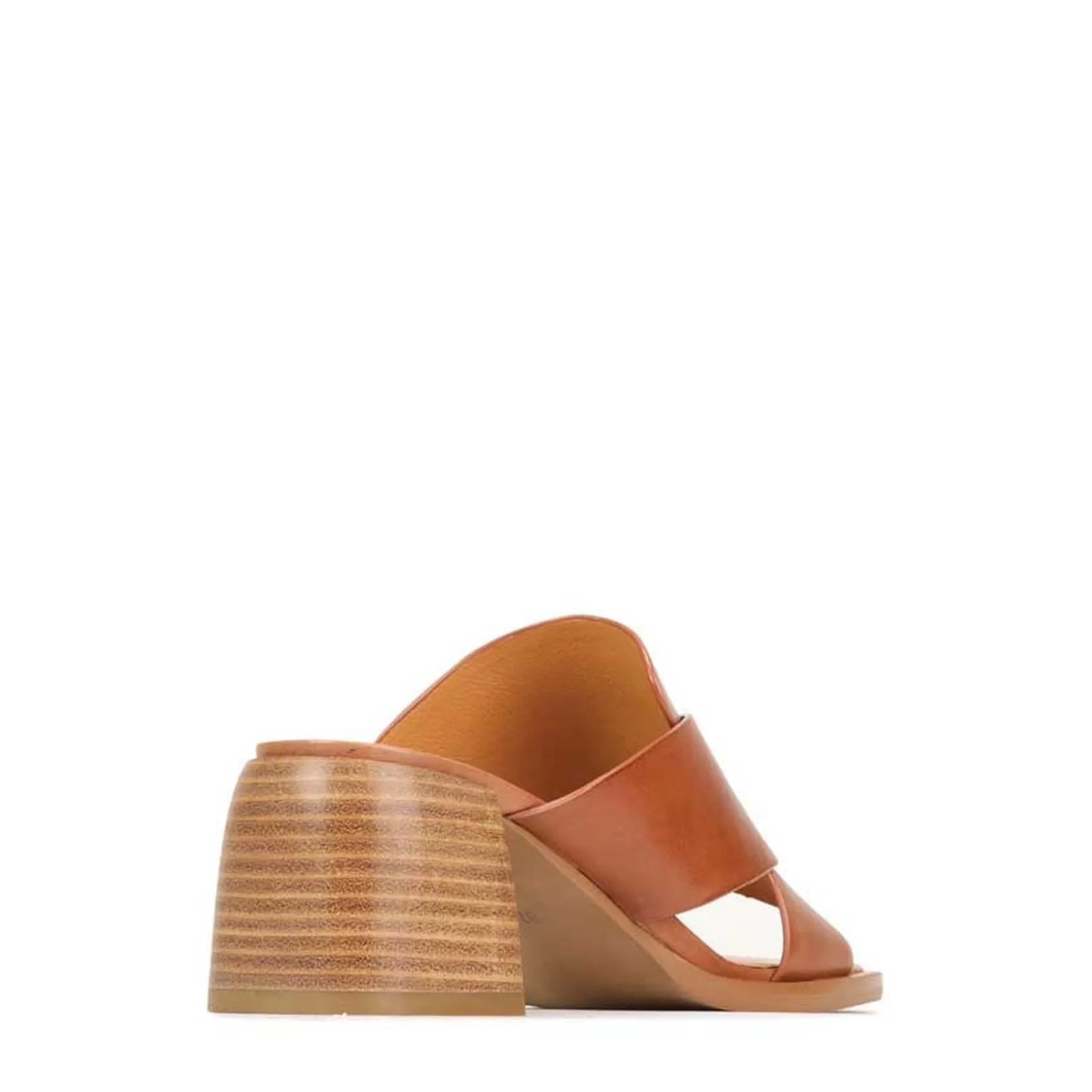 EOS Footwear Block Heels|Heeled Sandals>ISO LEATHER BLOCK HEEL SANDALS