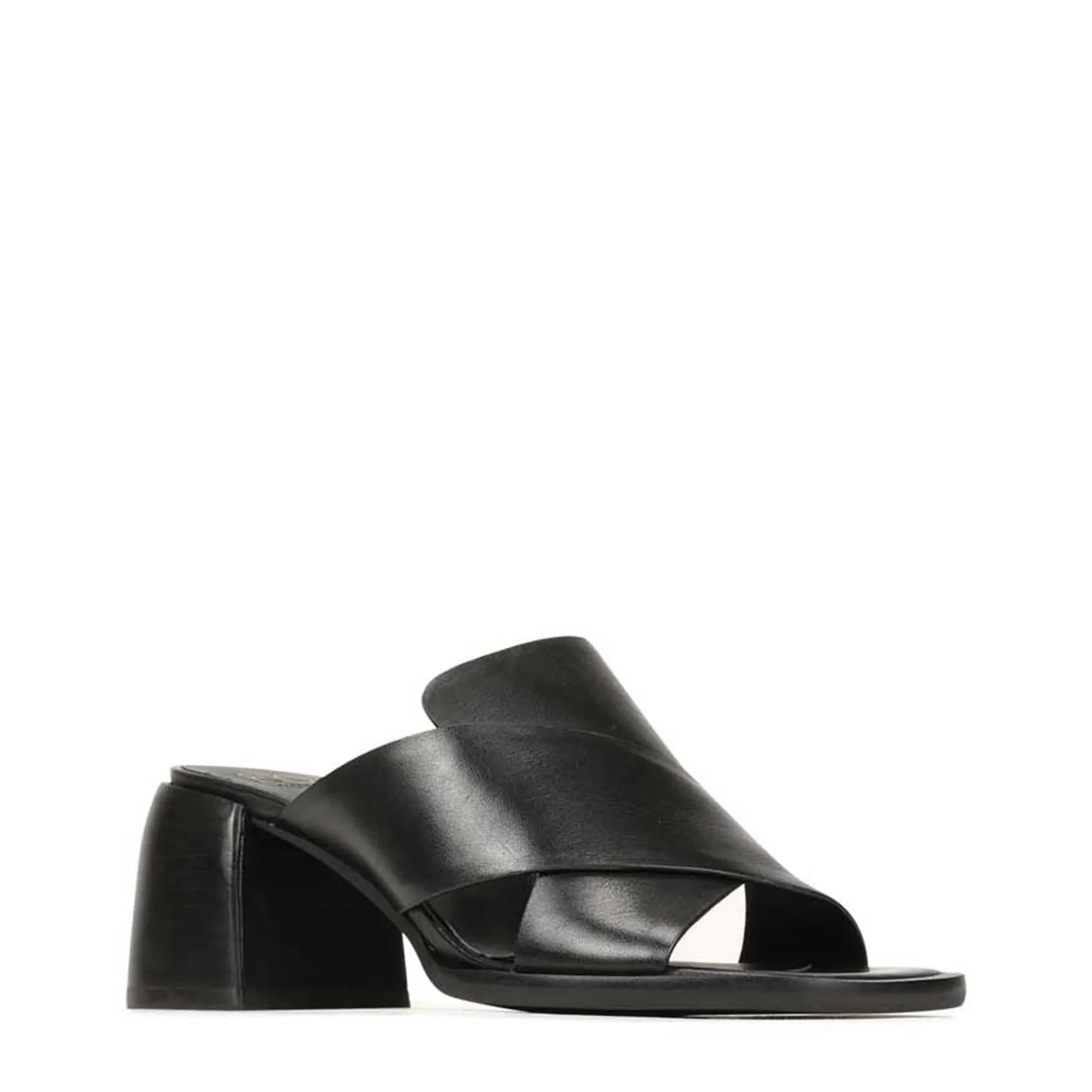 EOS Footwear Block Heels|Heeled Sandals>ISO LEATHER BLOCK HEEL SANDALS