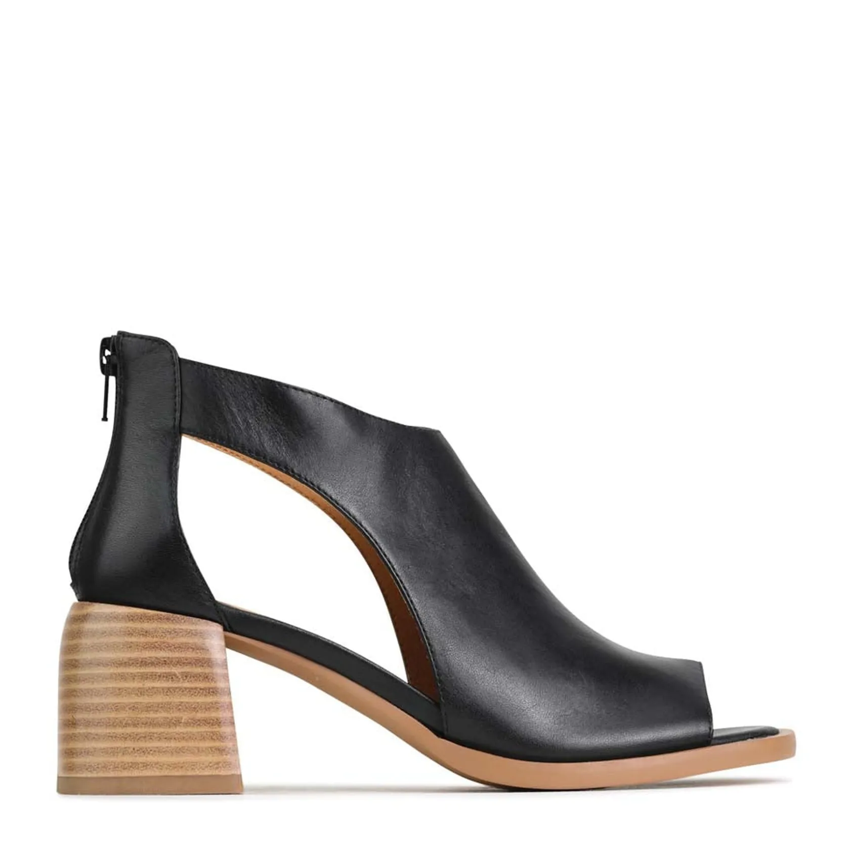 EOS Footwear Block Heels|Heeled Sandals>ISOLDE LEATHER BLOCK HEEL SANDALS