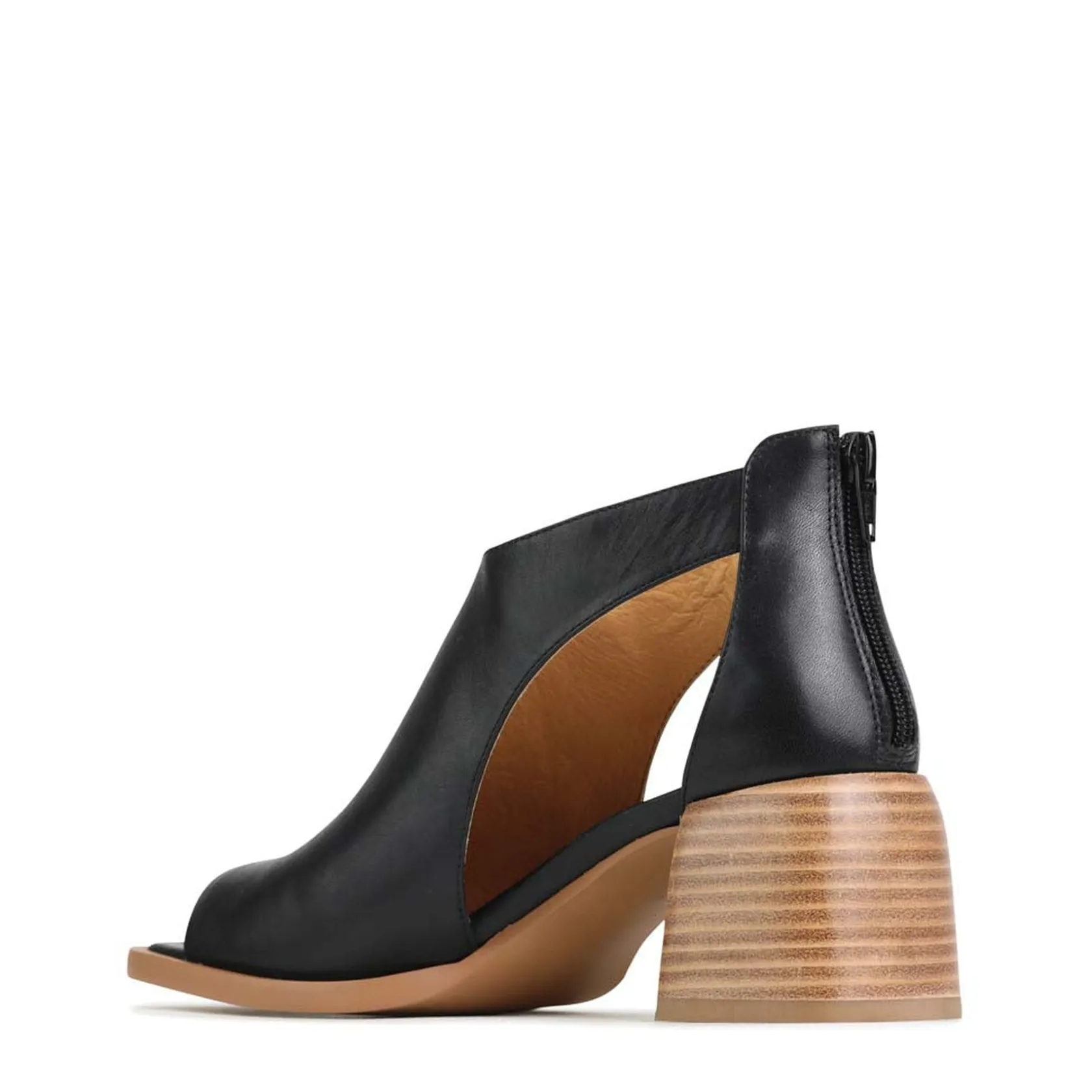 EOS Footwear Block Heels|Heeled Sandals>ISOLDE LEATHER BLOCK HEEL SANDALS