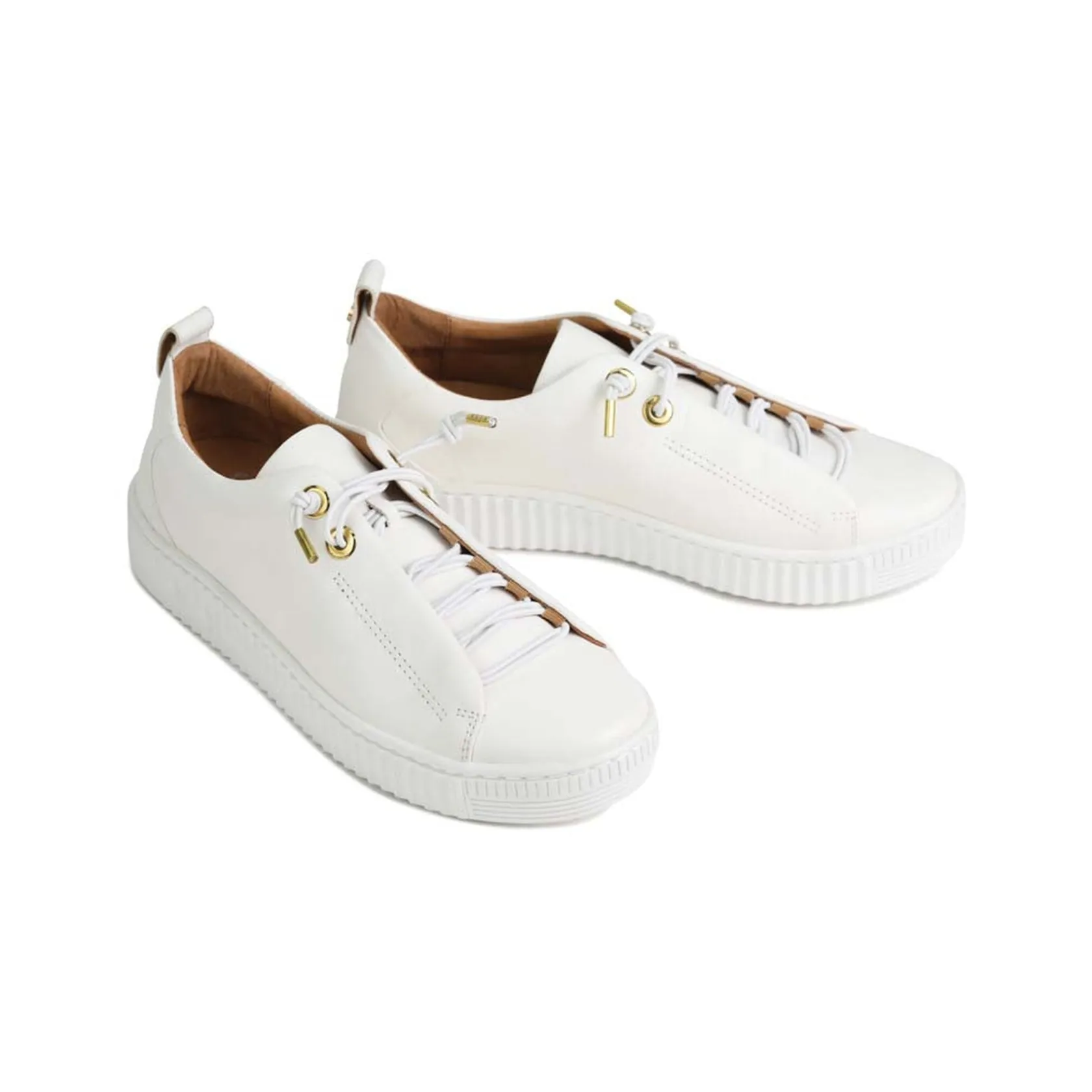 EOS Footwear Platform Sneakers>JOOL PLATFORM SNEAKERS LEATHER