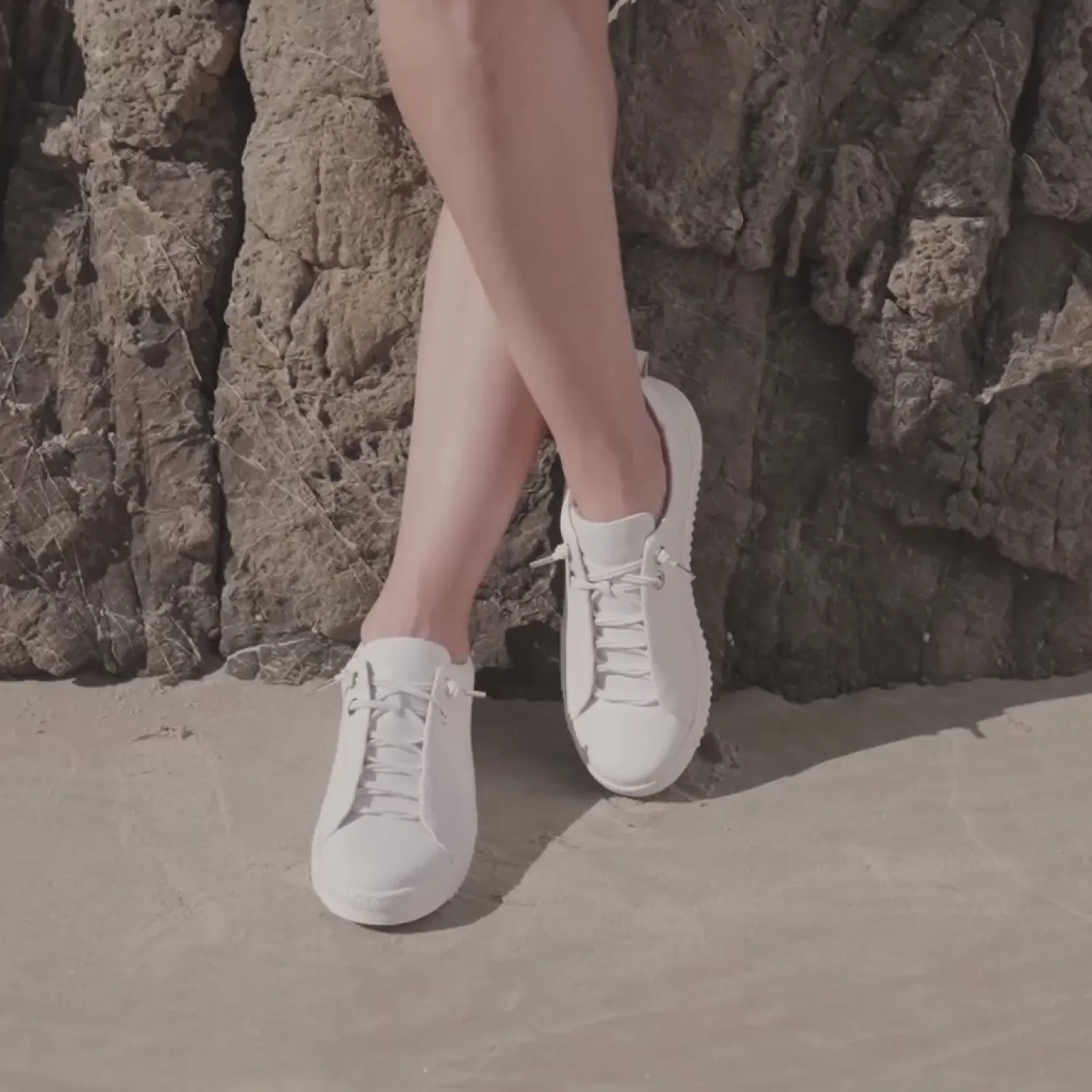 EOS Footwear Platform Sneakers>JOOL PLATFORM SNEAKERS LEATHER