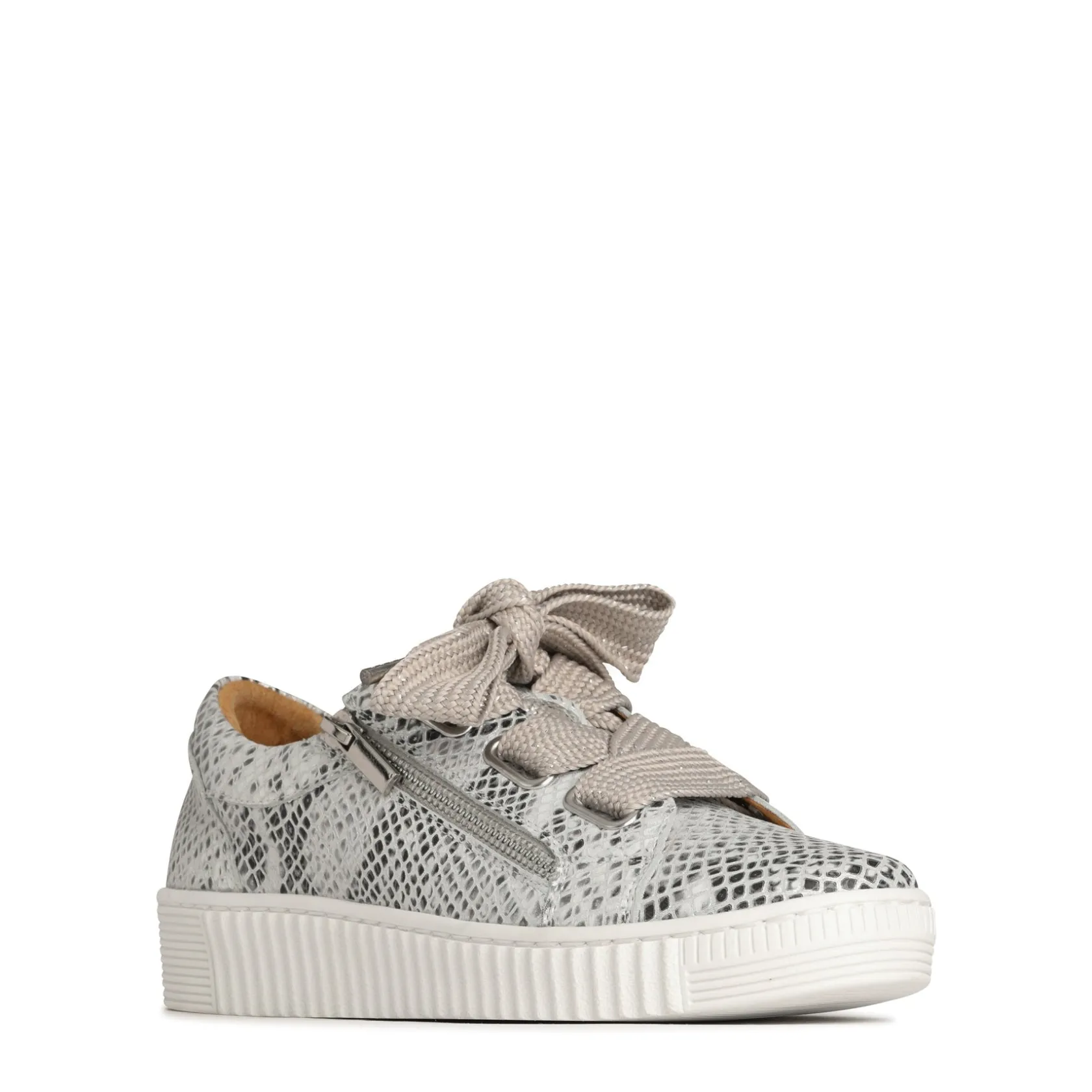 EOS Footwear Flat Sneakers>JOVI LEATHER LUXE SNEAKERS