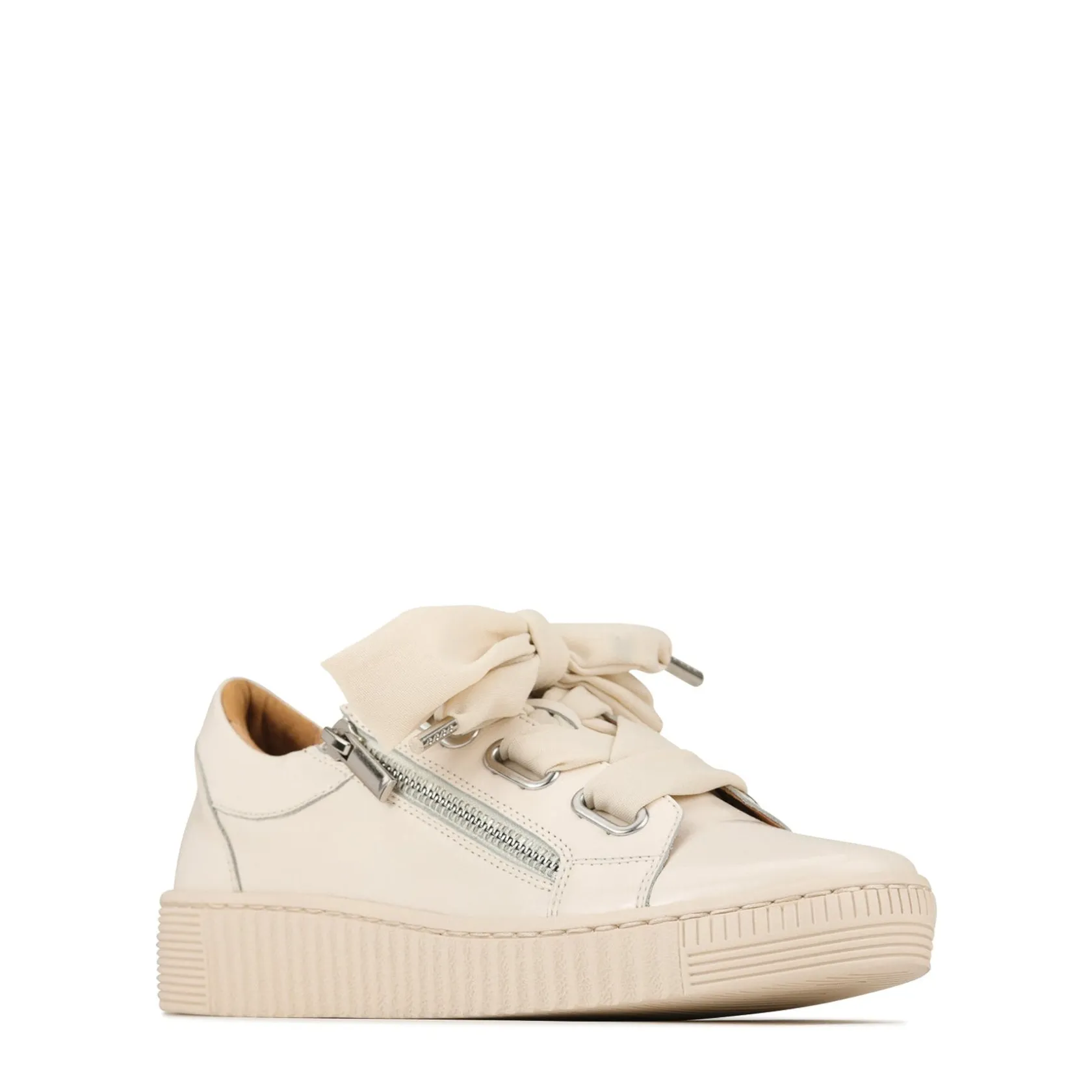 EOS Footwear Flat Sneakers>JOVI LEATHER LUXE SNEAKERS