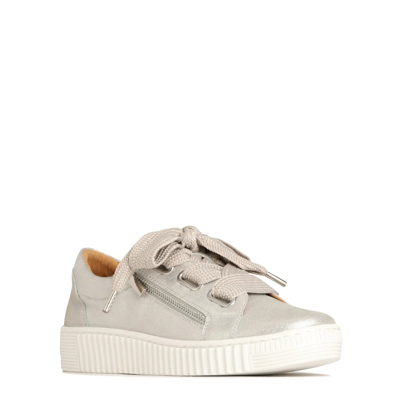 EOS Footwear Flat Sneakers>JOVI LEATHER LUXE SNEAKERS