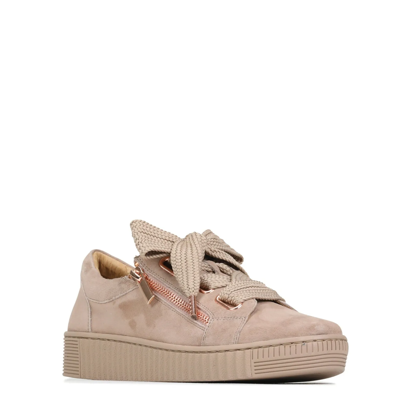 EOS Footwear Flat Sneakers>JOVI LEATHER LUXE SNEAKERS