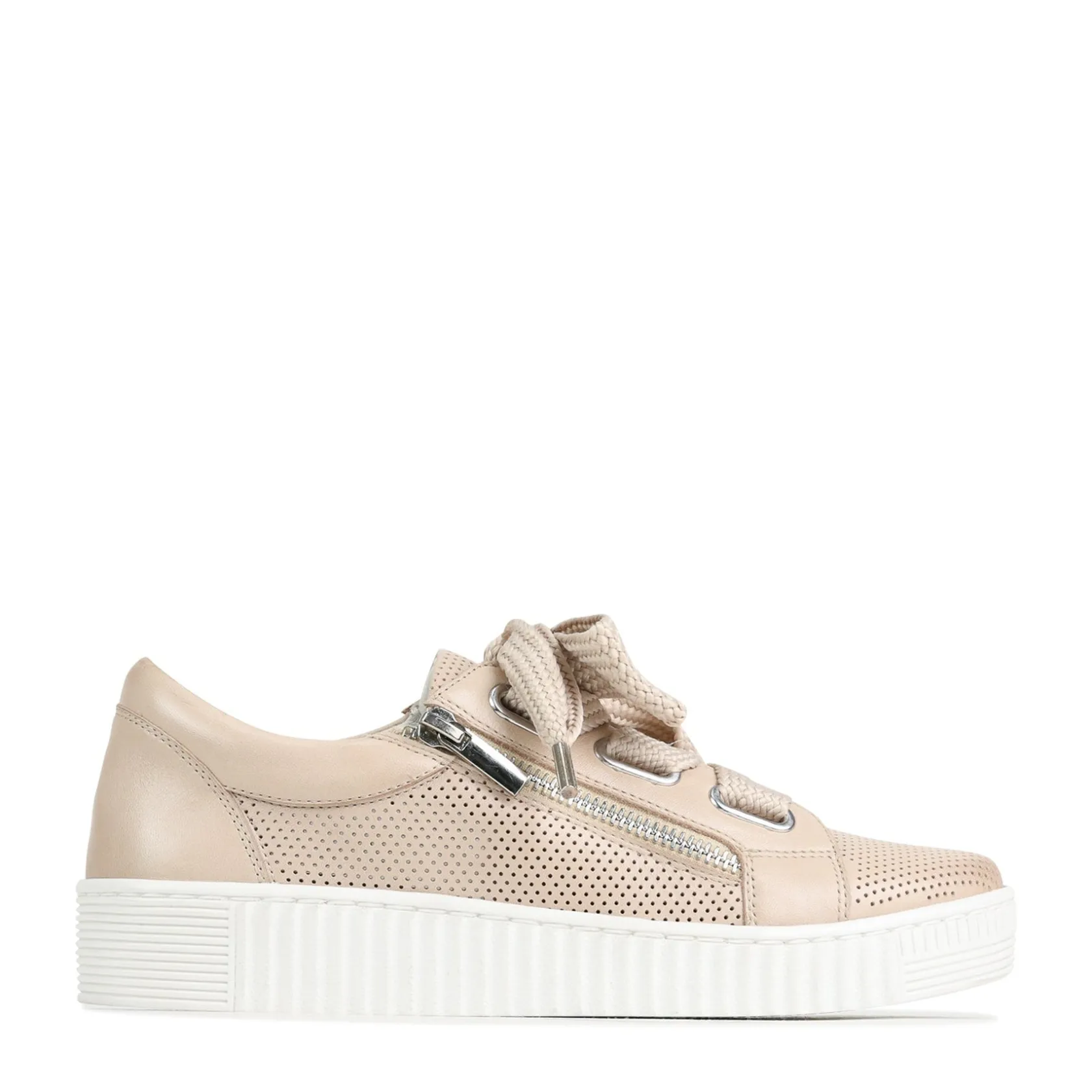 EOS Footwear Flat Sneakers>JOVI LEATHER LUXE SNEAKERS