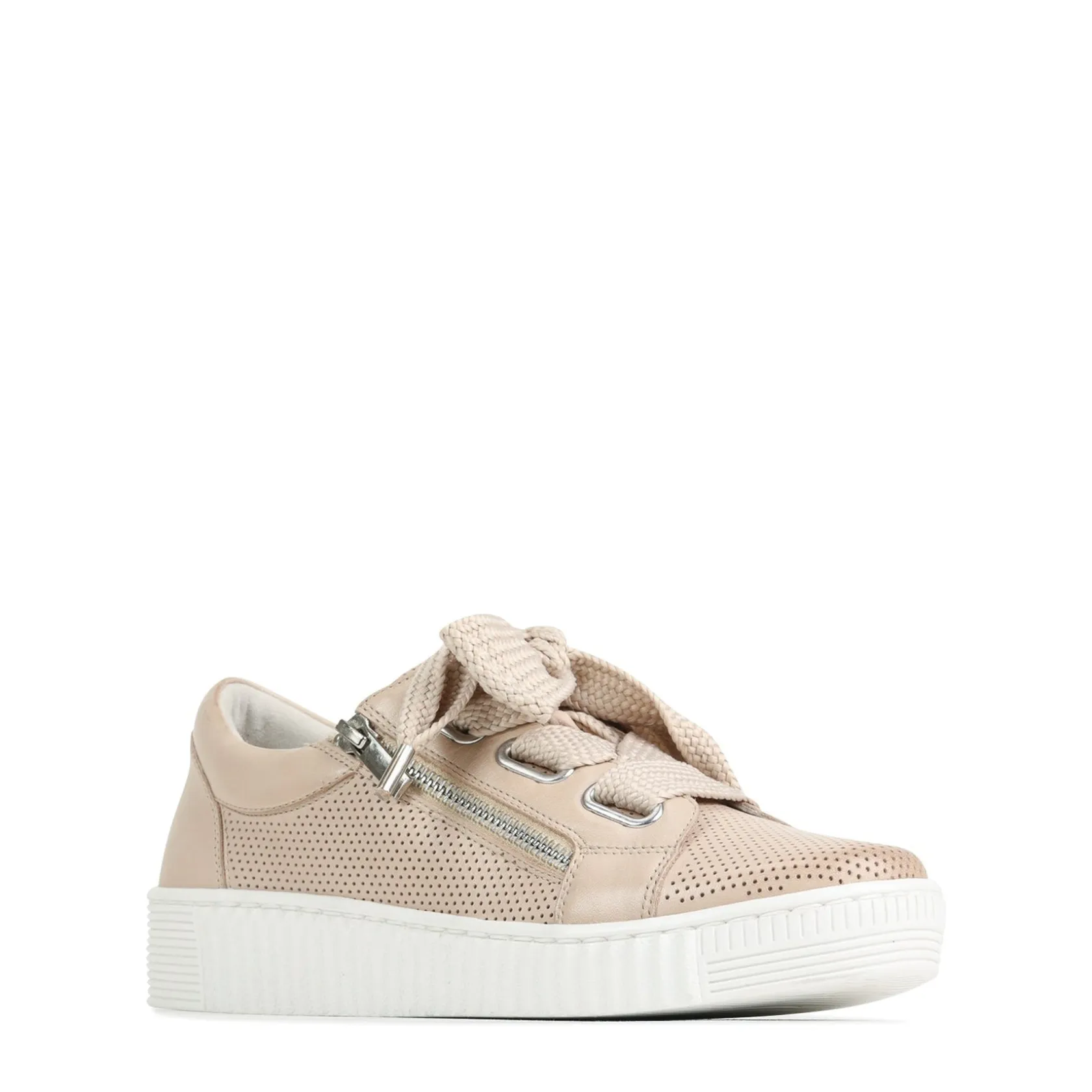 EOS Footwear Flat Sneakers>JOVI LEATHER LUXE SNEAKERS