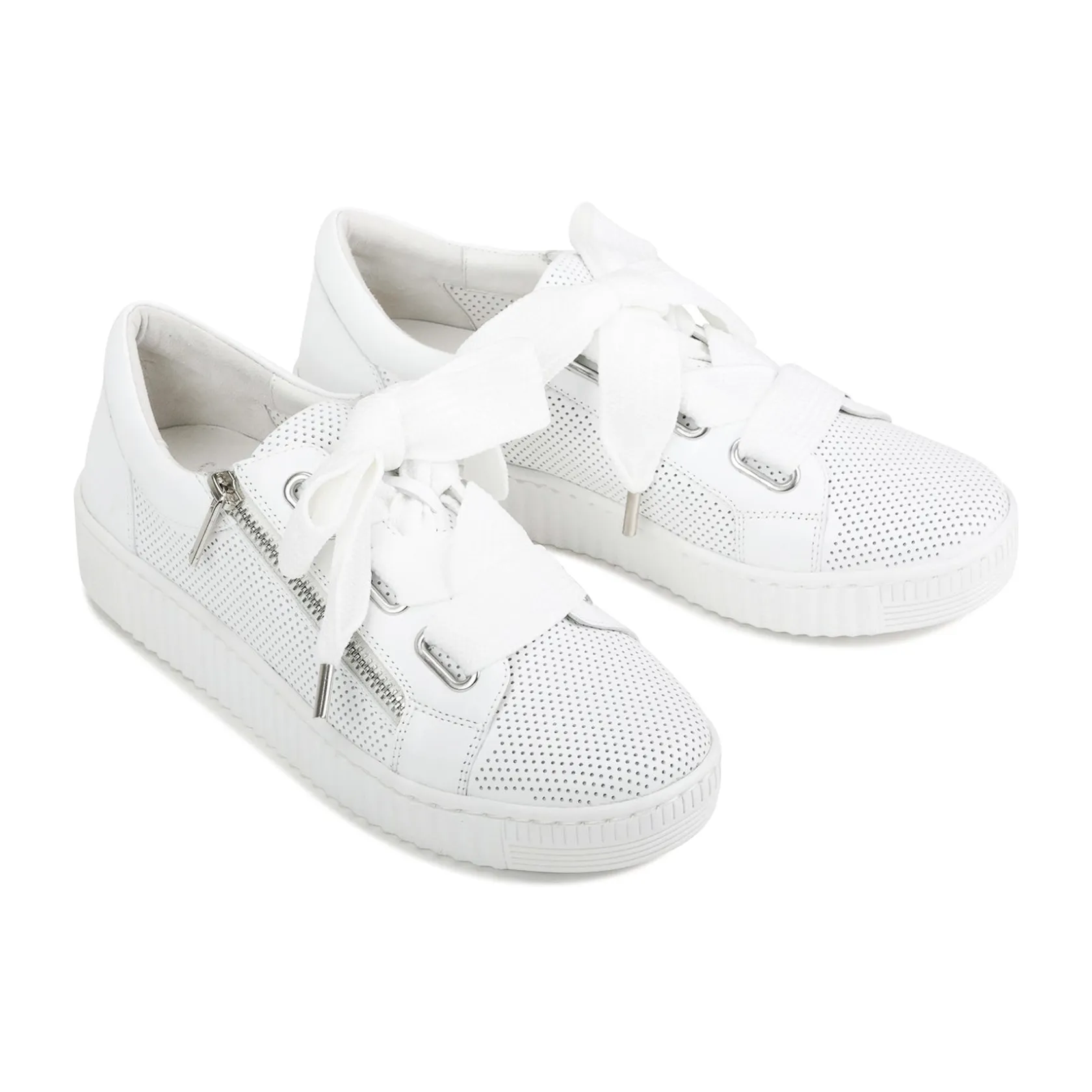 EOS Footwear Flat Sneakers>JOVI LEATHER LUXE SNEAKERS