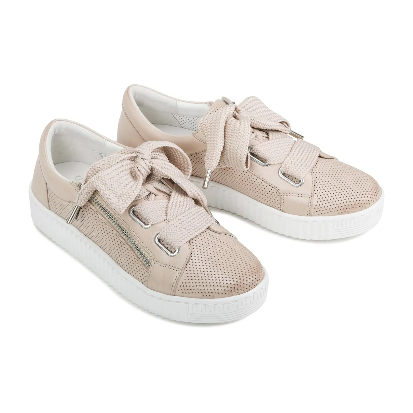 EOS Footwear Flat Sneakers>JOVI LEATHER LUXE SNEAKERS