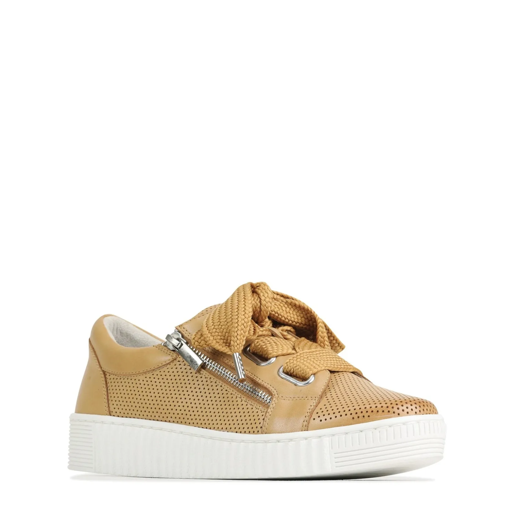 EOS Footwear Flat Sneakers>JOVI LEATHER LUXE SNEAKERS