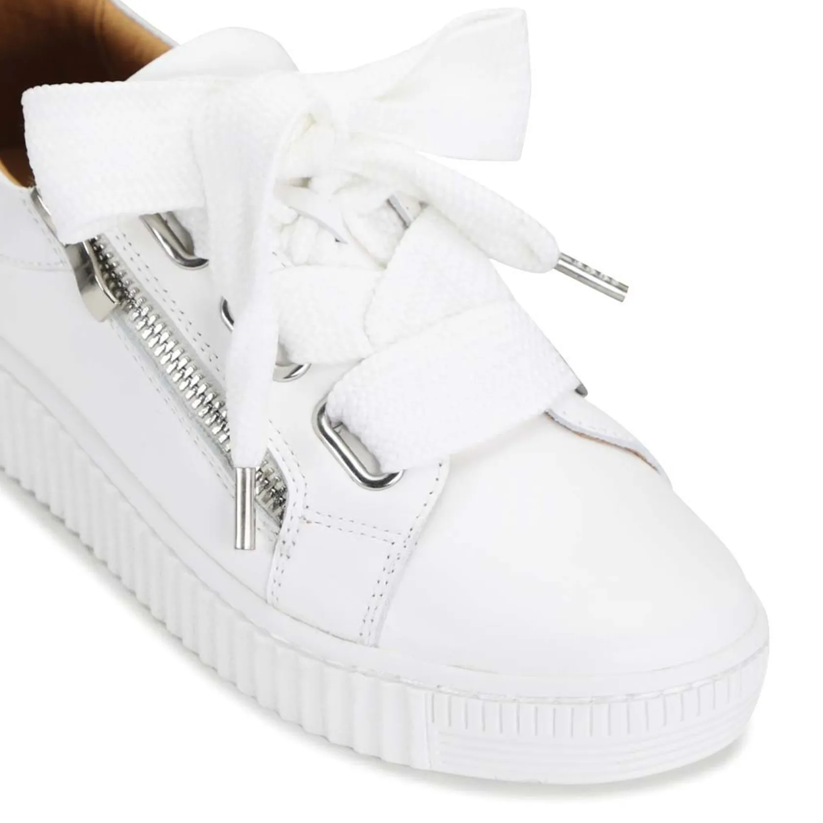 EOS Footwear Flat Sneakers>JOVI SNEAKERS SIGNATURE LEATHER
