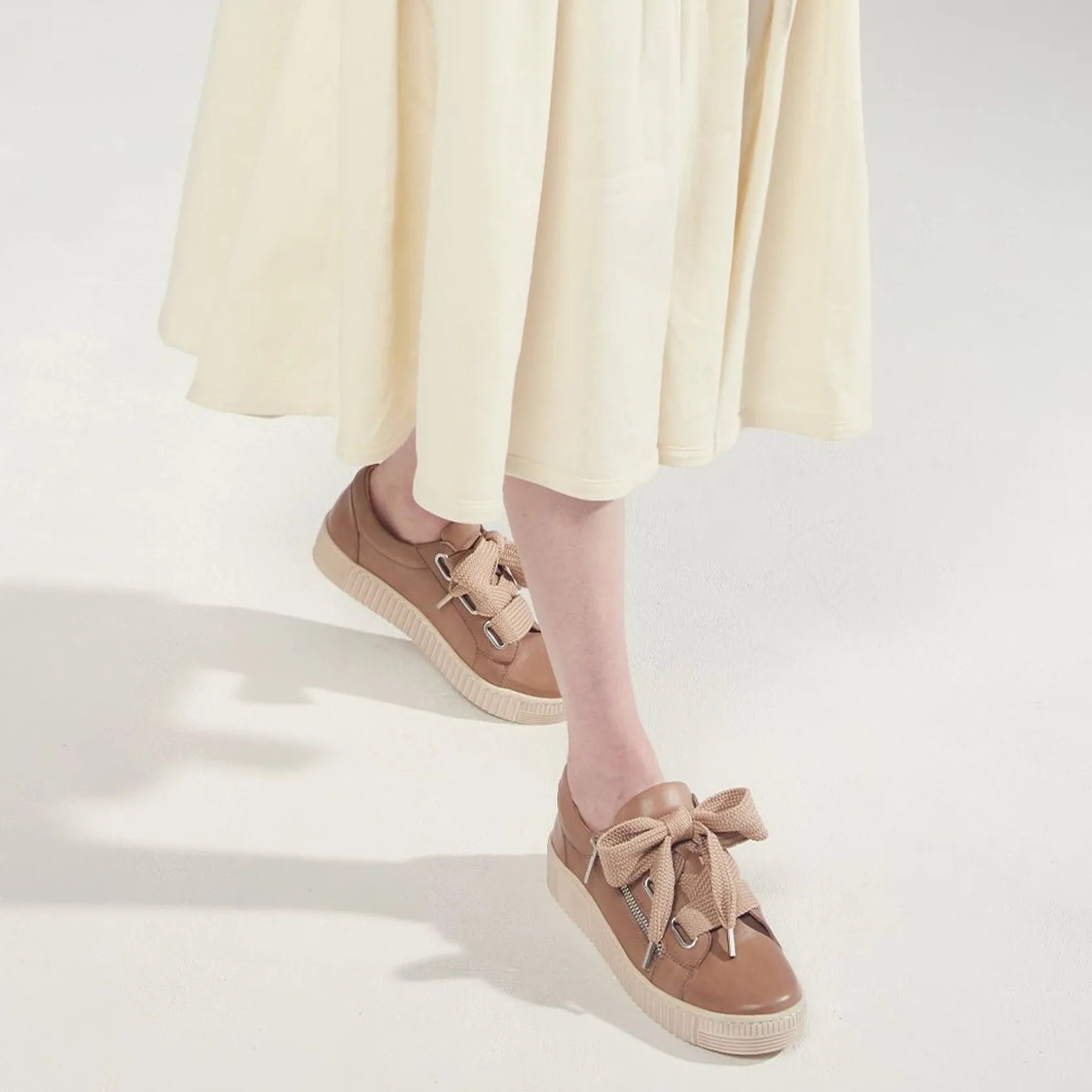 EOS Footwear Flat Sneakers>JOVI SNEAKERS SIGNATURE LEATHER