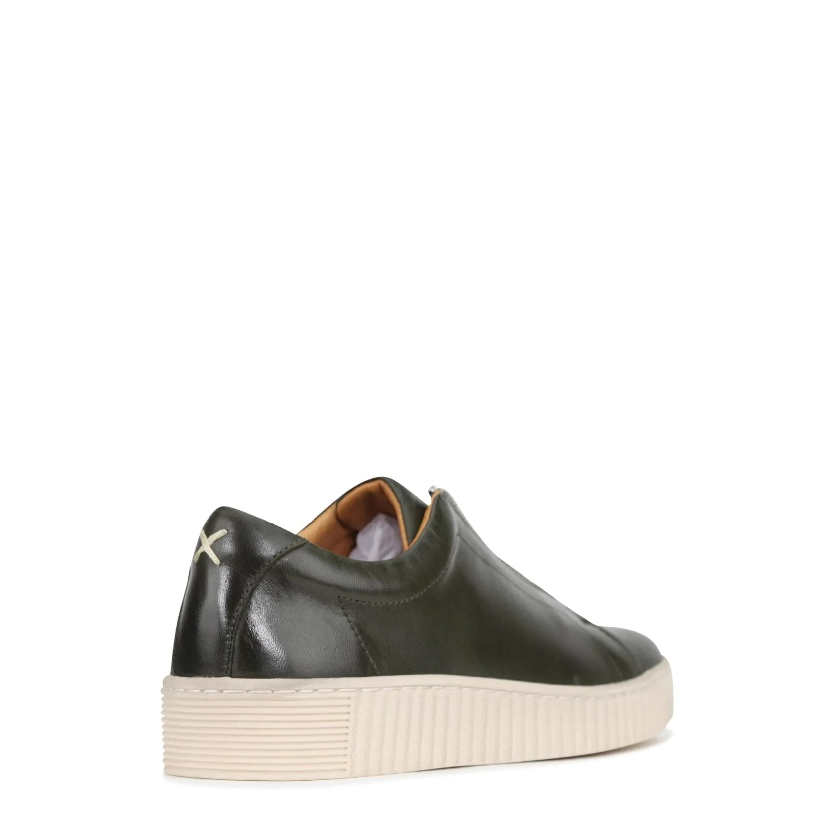 EOS Footwear Flat Sneakers>JOYA CHUNKY ZIPPER SNEAKERS LEATHER