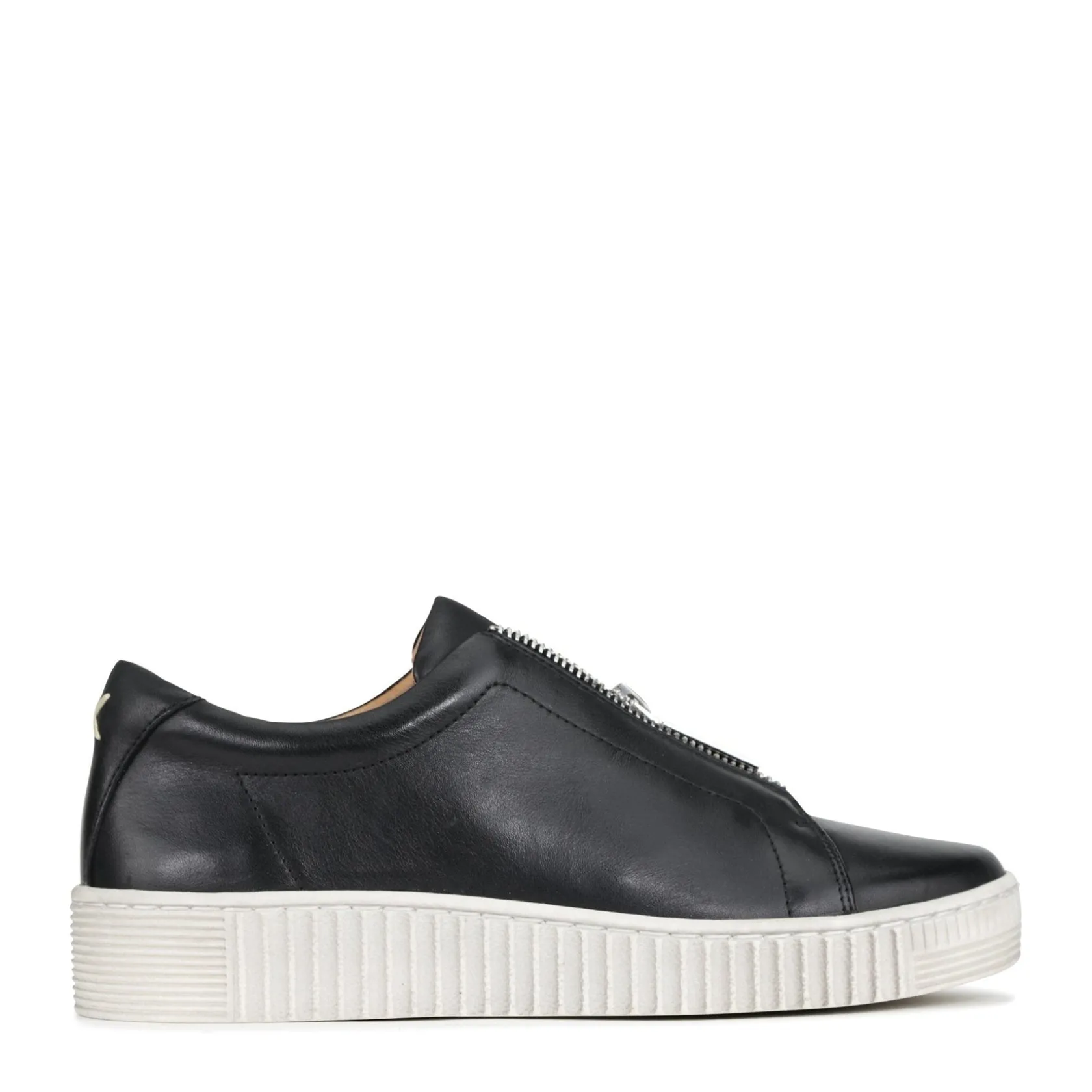 EOS Footwear Flat Sneakers>JOYA CHUNKY ZIPPER SNEAKERS LEATHER