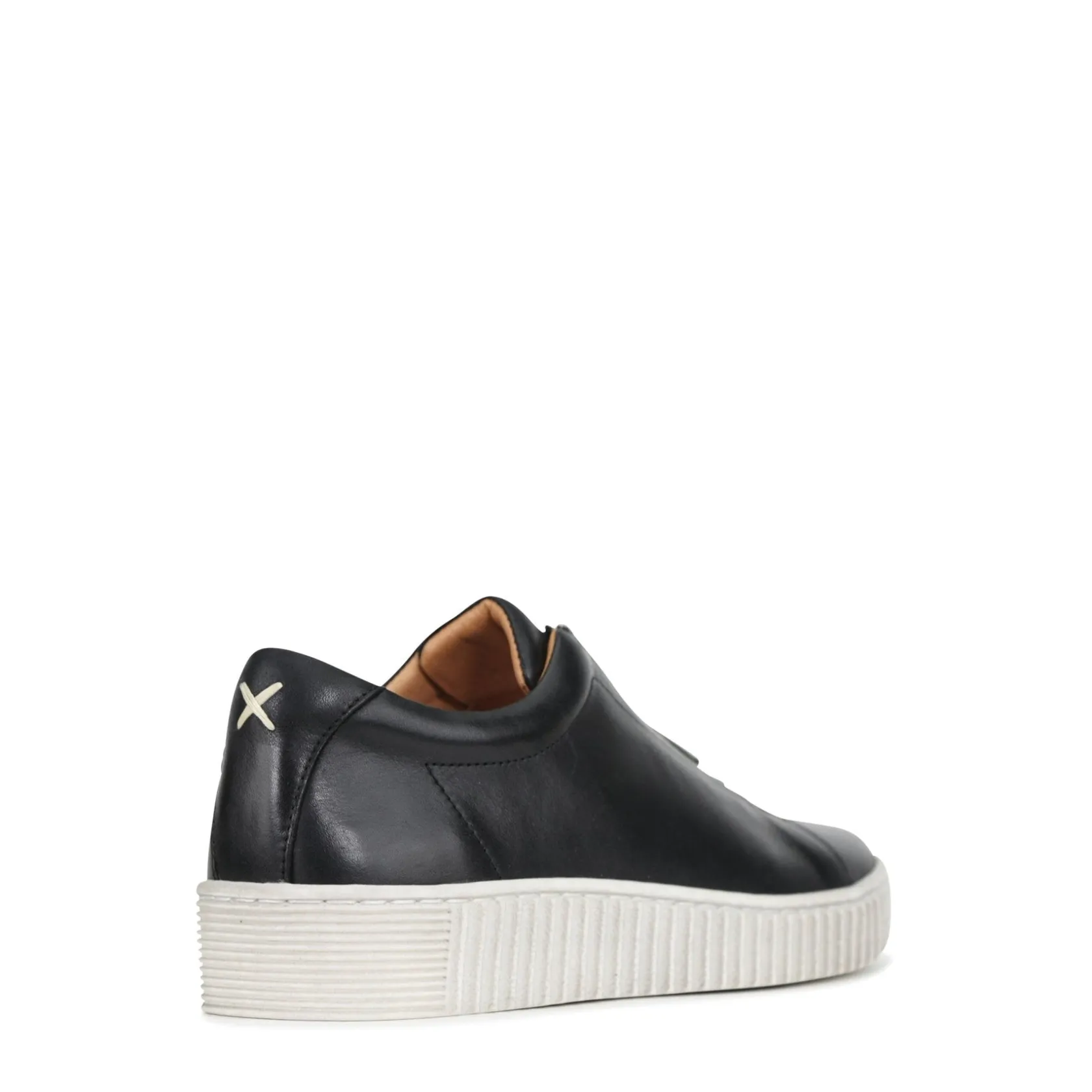 EOS Footwear Flat Sneakers>JOYA CHUNKY ZIPPER SNEAKERS LEATHER