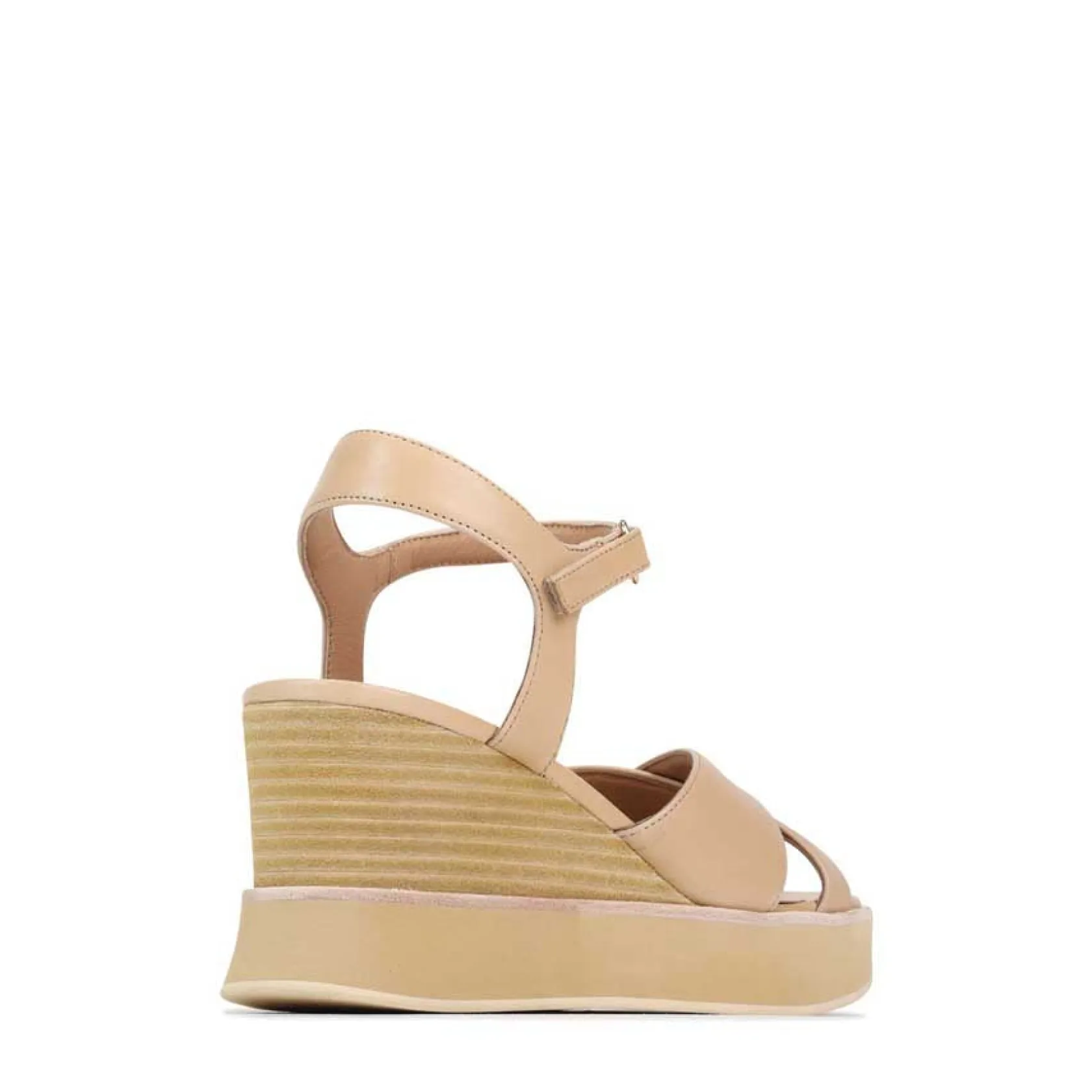 EOS Footwear Wedges & Espadrilles|Heeled Sandals>JUN LEATHER WEDGE SANDALS