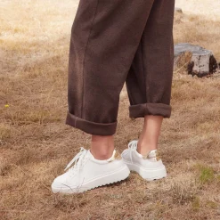EOS Footwear Platform Sneakers>LAELA SNEAKERS LEATHER