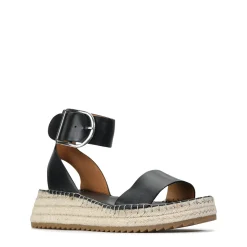 EOS Footwear Wedges & Espadrilles|Heeled Sandals>LARAH LEATHER ARCHIVE ESPADRILLE SANDALS