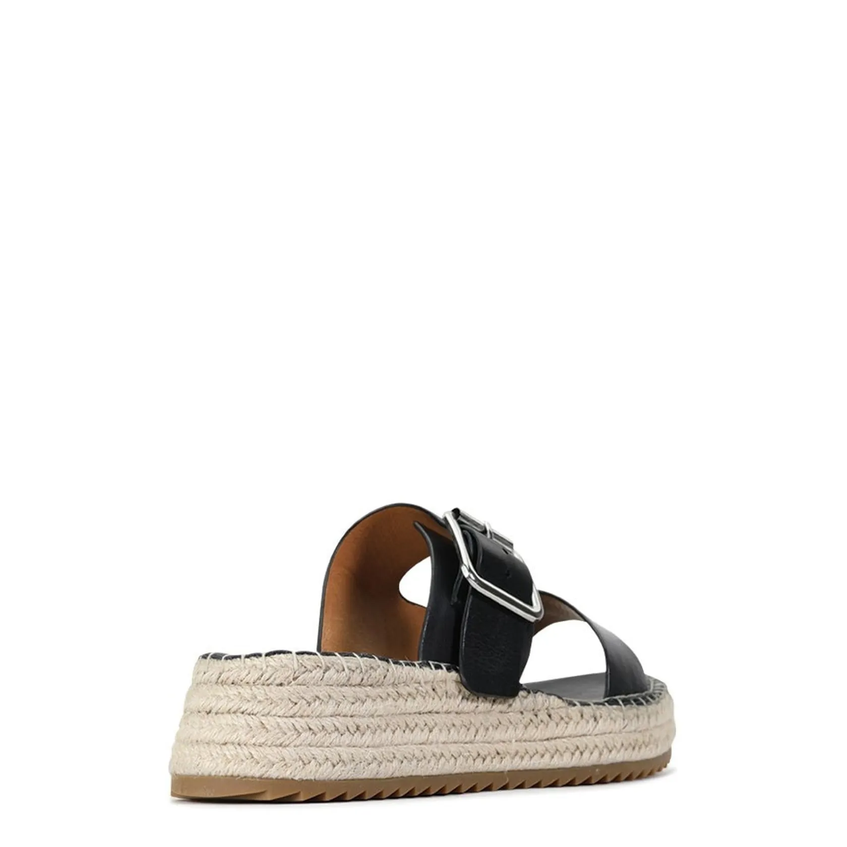 EOS Footwear Wedges & Espadrilles|Slides & Mules>LAROSSA LEATHER ESPADRILLE SLIDE
