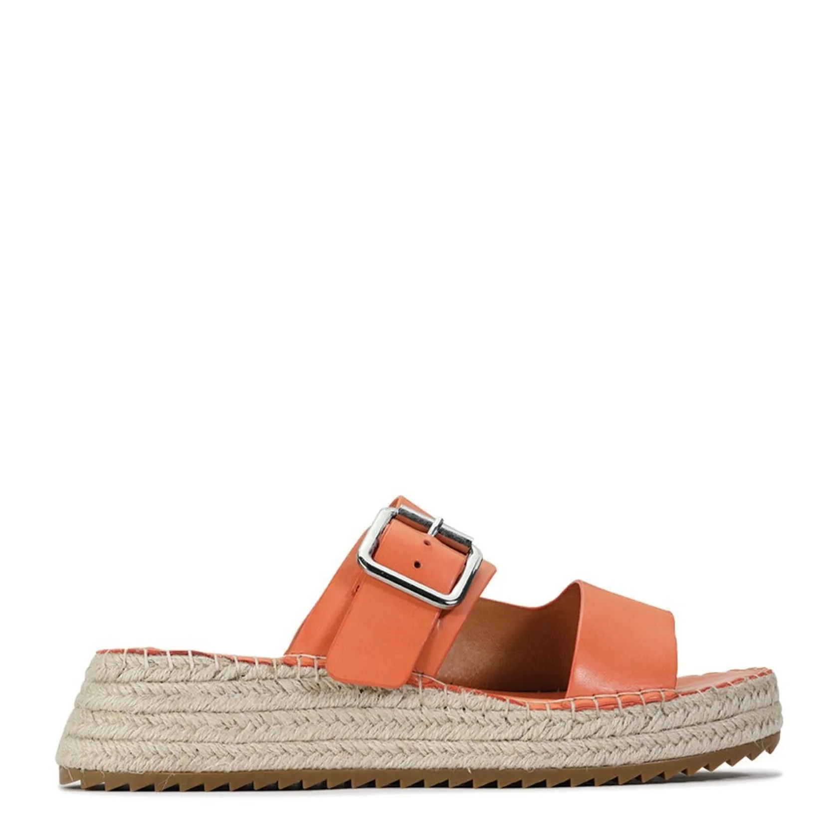 EOS Footwear Wedges & Espadrilles|Slides & Mules>LAROSSA LEATHER ESPADRILLE SLIDE