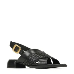 EOS Footwear Heeled Sandals|Sandal Heels>LATICIA LEATHER BLOCK HEEL SANDALS