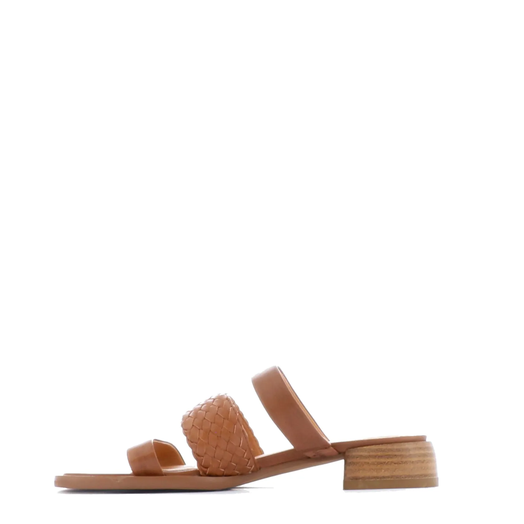 EOS Footwear Block Heels|Heeled Sandals>LATTICE LEATHER BLOCK HEEL SANDALS