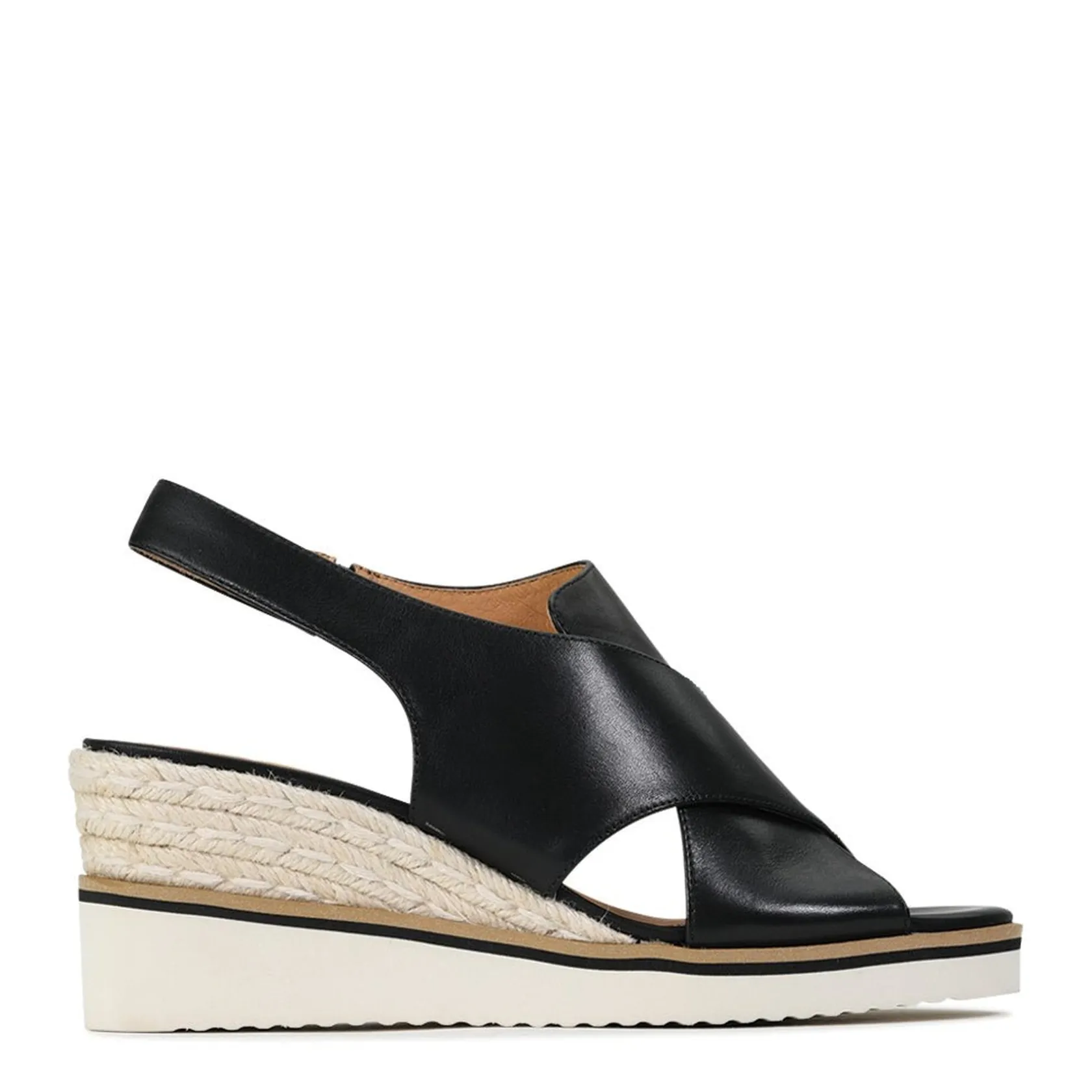 EOS Footwear Wedges & Espadrilles>LAZING ESPADRILLES SANDALS LEATHER
