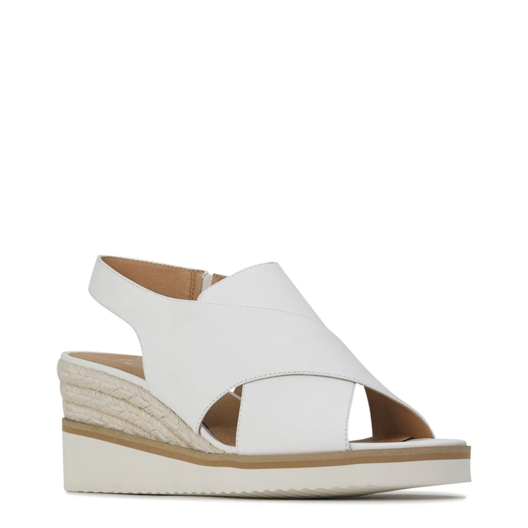 EOS Footwear Wedges & Espadrilles>LAZING ESPADRILLES SANDALS LEATHER