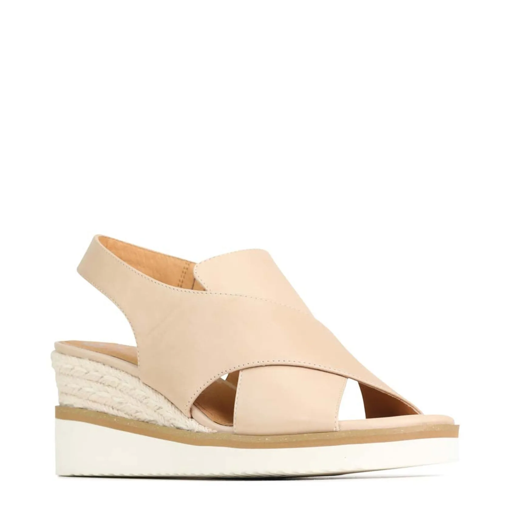 EOS Footwear Wedges & Espadrilles>LAZING ESPADRILLES SANDALS LEATHER