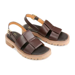 EOS Footwear Gladiator Sandals>LEONELLA LEATHER SANDALS