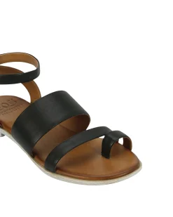 EOS Footwear Sandals>LOUI LEATHER ANKLE STRAP SANDALS
