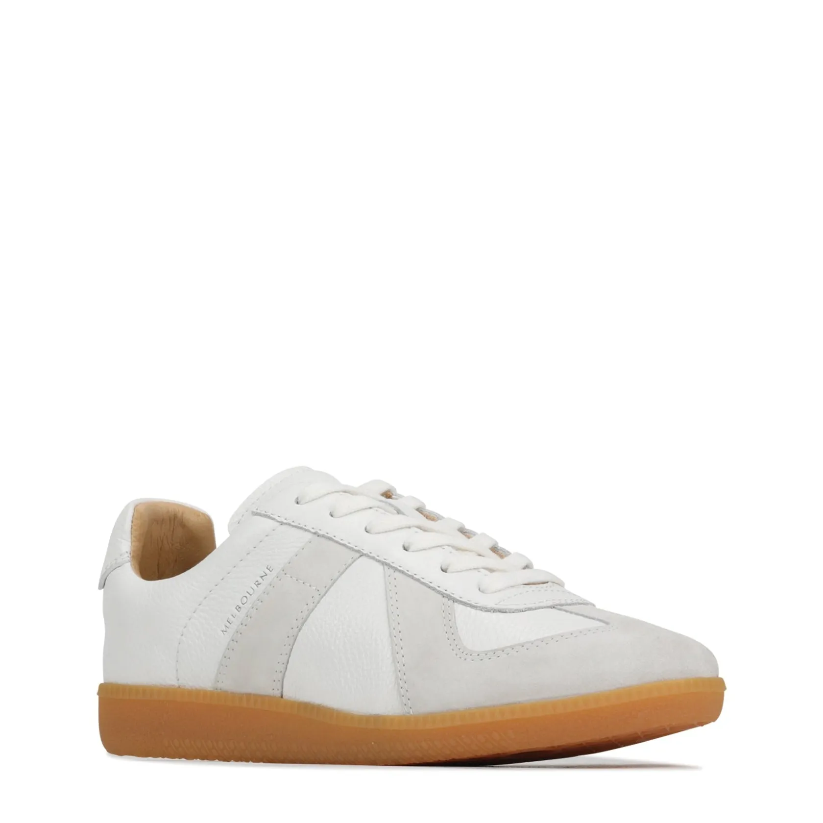 EOS Footwear Flat Sneakers>MELBAA MULTI TEXTURE SNEAKERS