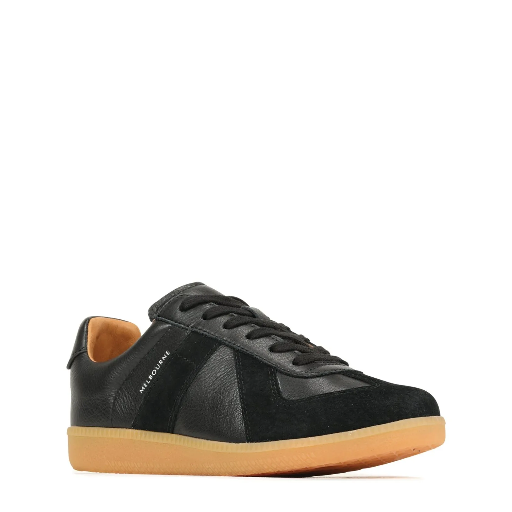 EOS Footwear Flat Sneakers>MELBAA MULTI TEXTURE SNEAKERS