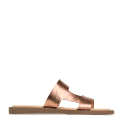 EOS Footwear Ballet Flats & Loafer|Slides>MISA LEATHER SLIDE SANDALS