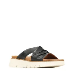 EOS Footwear Ballet Flats & Loafer|Slides>PELA LEATHER SLIDE SANDALS