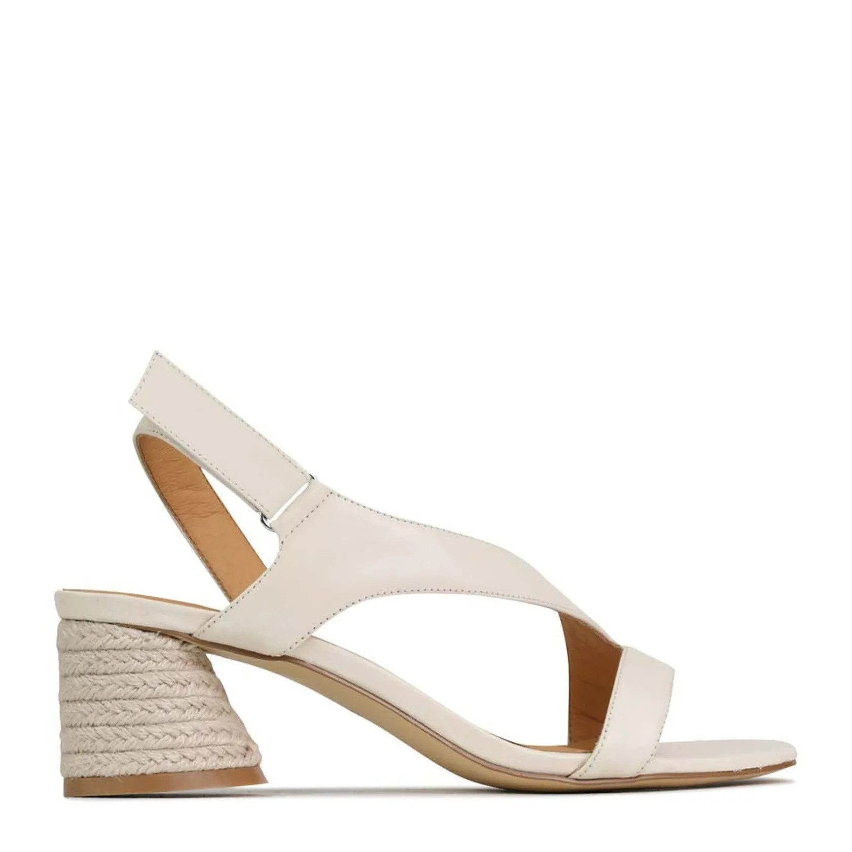 EOS Footwear Block Heels|Heeled Sandals>PERLE ANKLE STRAP SANDALS LEATHER