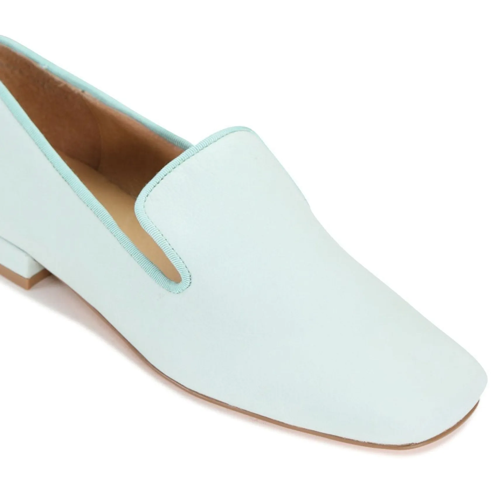 EOS Footwear Ballet Flats & Loafer>RAFE SQUARE TOE LOAFER LEATHER