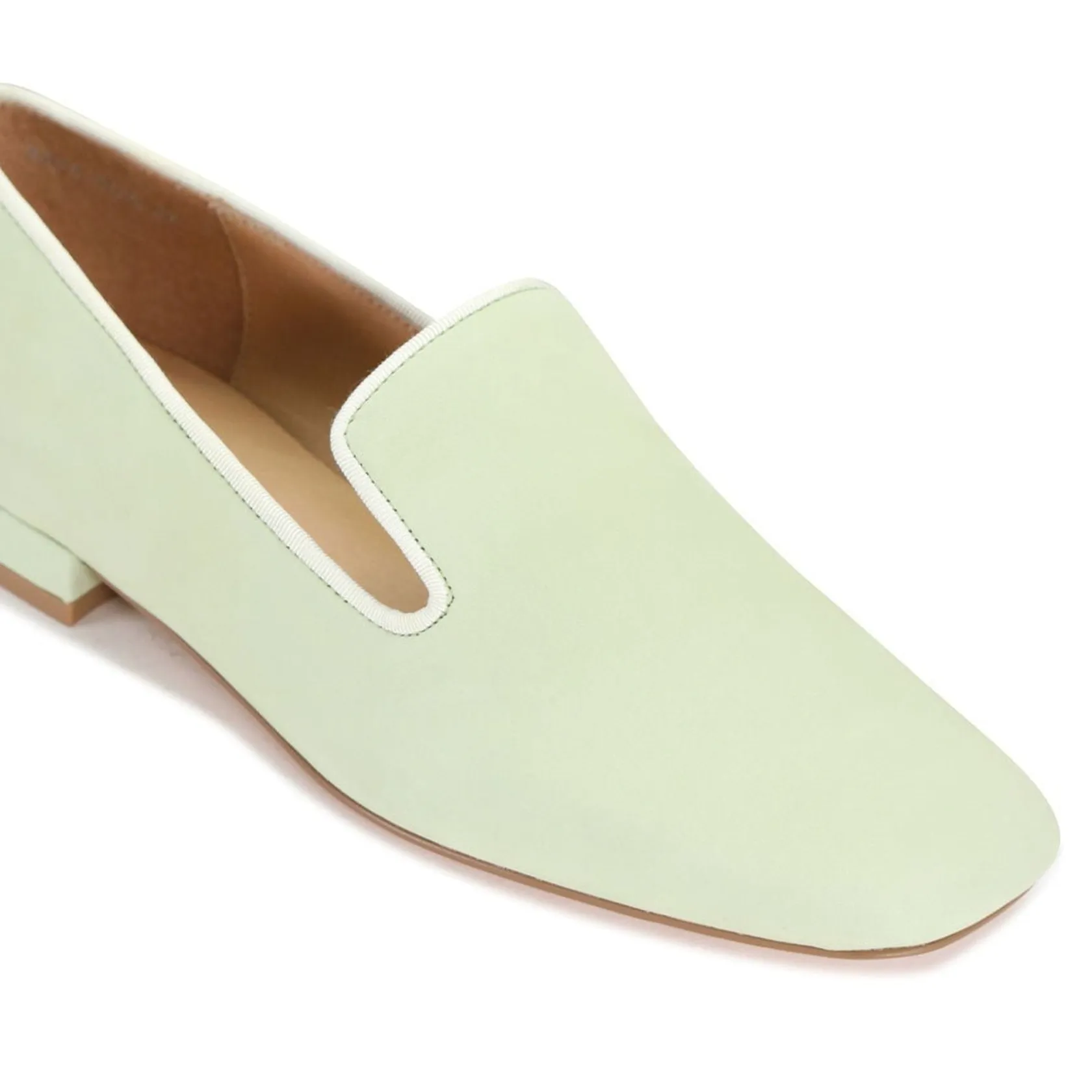 EOS Footwear Ballet Flats & Loafer>RAFE SQUARE TOE LOAFER LEATHER