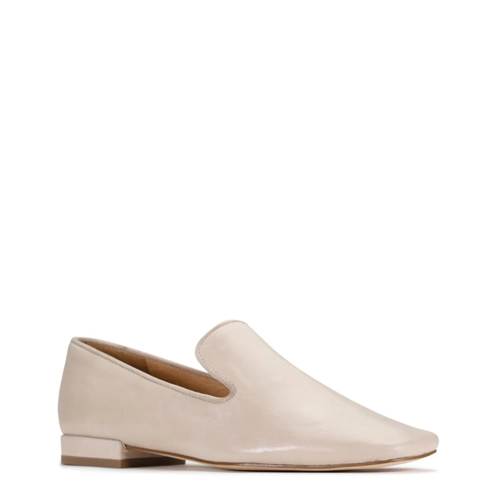 EOS Footwear Ballet Flats & Loafer>RAFE SQUARE TOE LOAFER LEATHER