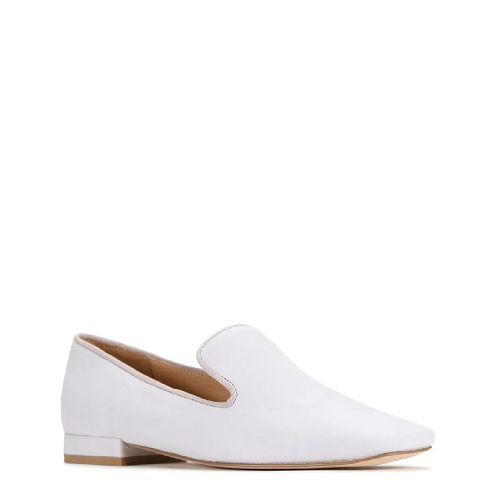 EOS Footwear Ballet Flats & Loafer>RAFE SQUARE TOE LOAFER LEATHER