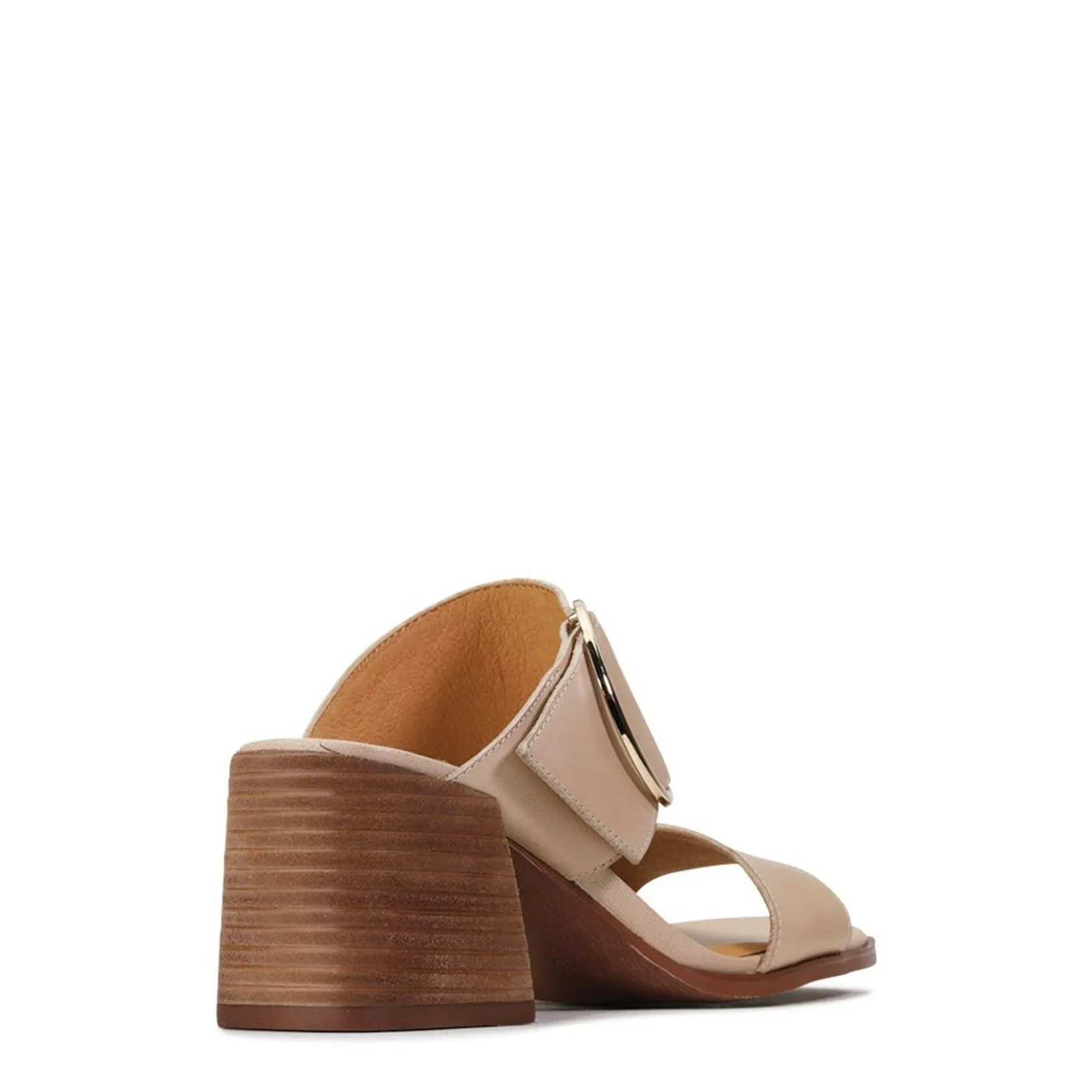 EOS Footwear Heeled Sandals|Sandal Heels>SART LEATHER MULE SANDAL