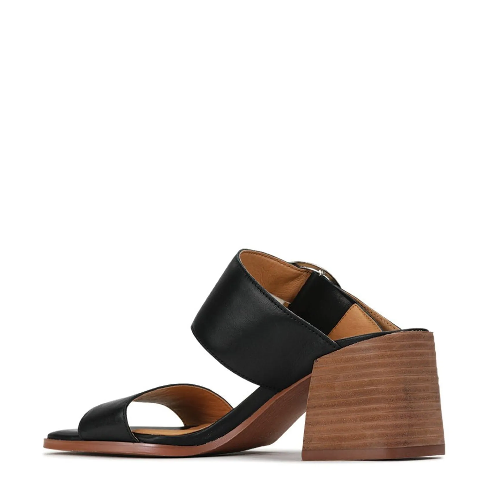 EOS Footwear Heeled Sandals|Sandal Heels>SART LEATHER MULE SANDAL