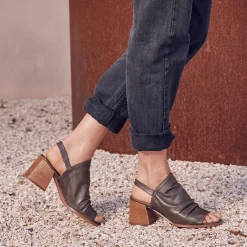 EOS Footwear Block Heels|Heeled Sandals>SARTORE LEATHER SANDAL