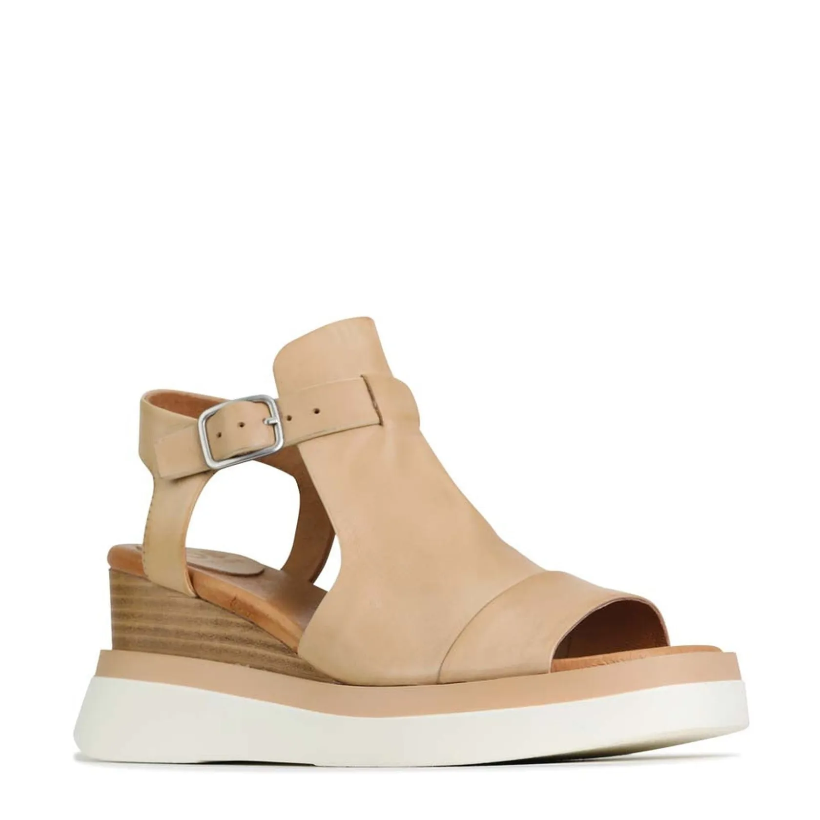 EOS Footwear Wedges & Espadrilles>SASILIA WEDGE HEEL SANDALS LEATHER