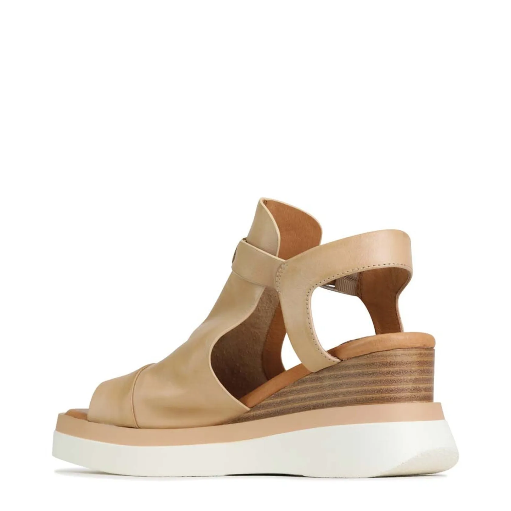 EOS Footwear Wedges & Espadrilles>SASILIA WEDGE HEEL SANDALS LEATHER