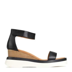 EOS Footwear Wedges & Espadrilles|Heeled Sandals>SASKINA WEDGE SANDALS LEATHER