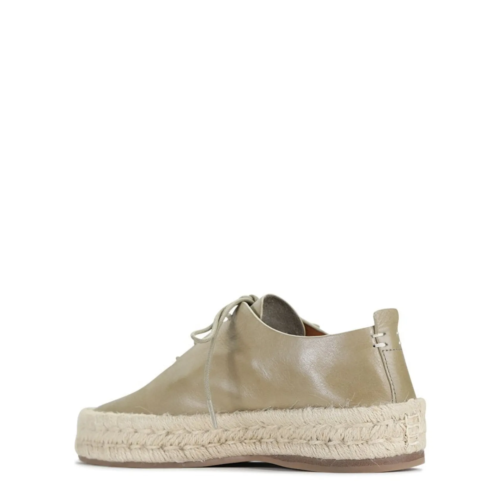 EOS Footwear Platform Sneakers>SEASPRAY ESPADRILLE SNEAKERS LEATHER